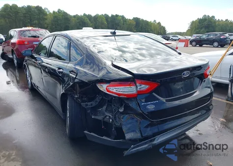 2016 Ford Fusion S from USA, damaged, VIN 3FA6P0G7XGR288053